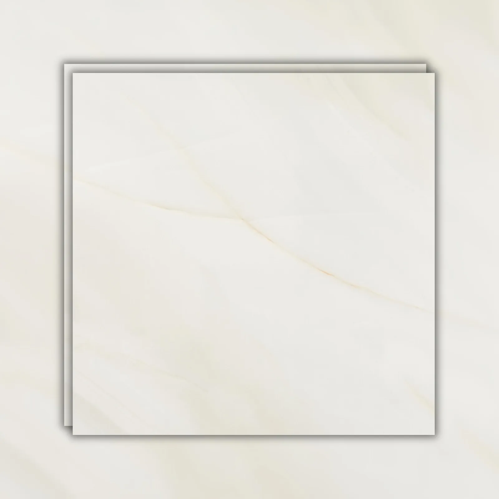 Porcelanato Bege Acetinado 90x90 Eliane Onix Cristal RET "A"