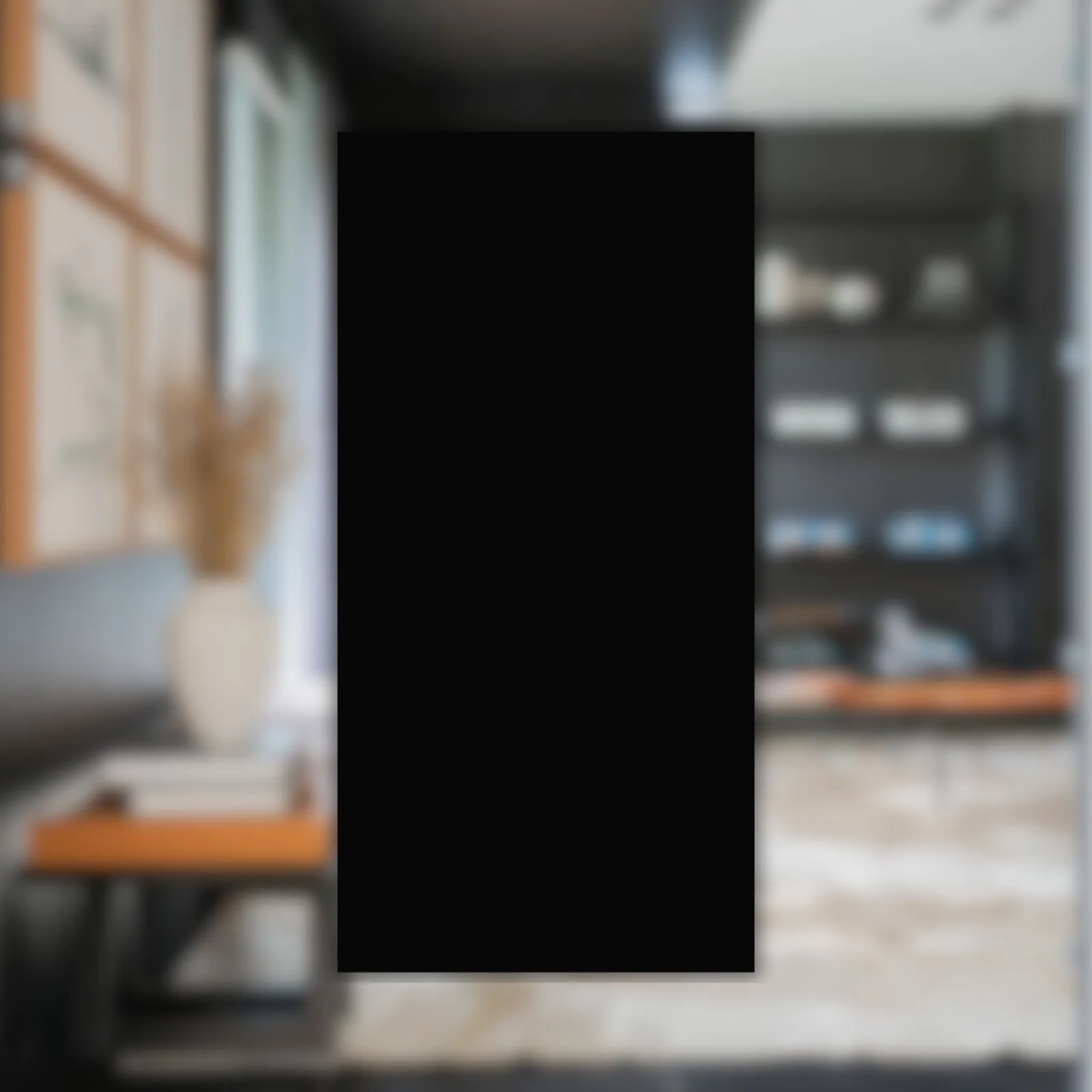 Porcelanato Eliane Stelar 60x120 Cx1,44m² Black Na RET "C"
