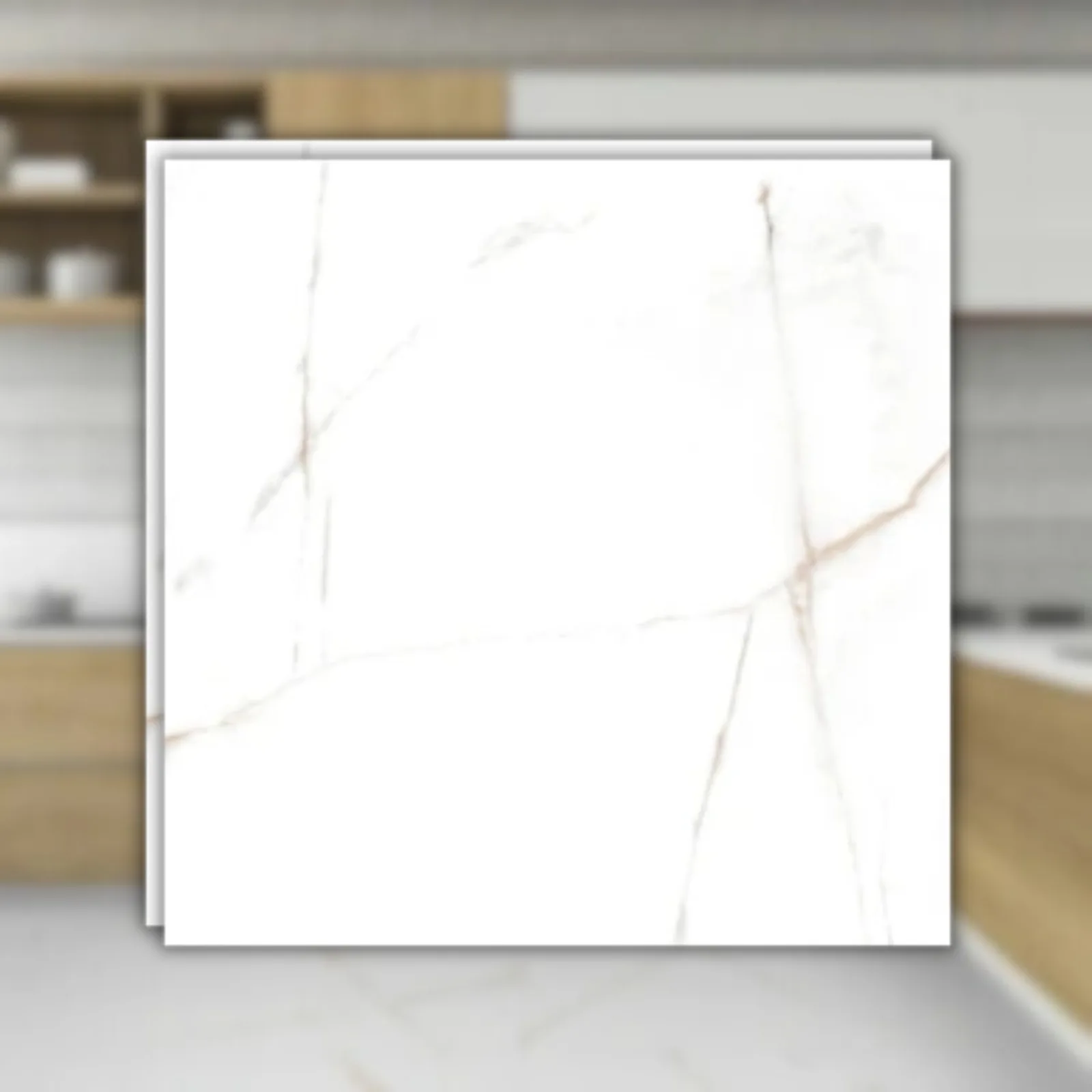 Porcelanato Polido 121x121 Embramaco Master Diamond Gold Lux Retificado "A"