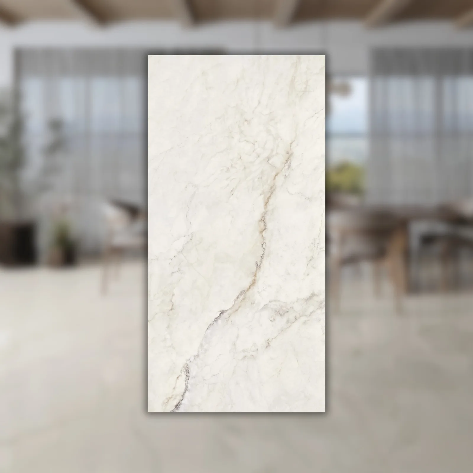 Porcelanato Branco Polido 60x120 Portobello Apuano Oro RET "A"