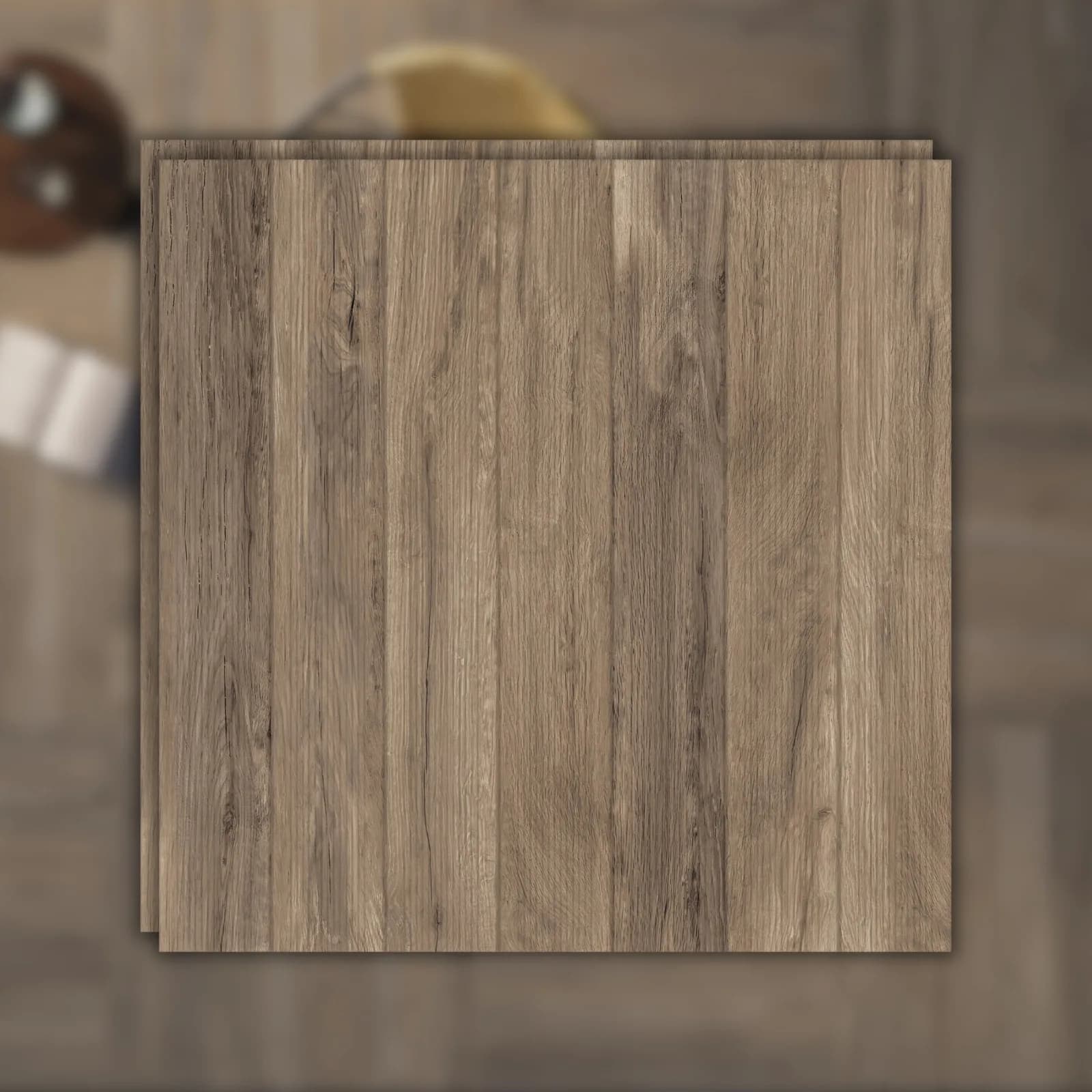 Porcelanato Amadeirado Externo 81x81 Portobello Deck Canela Dourada RET "A"