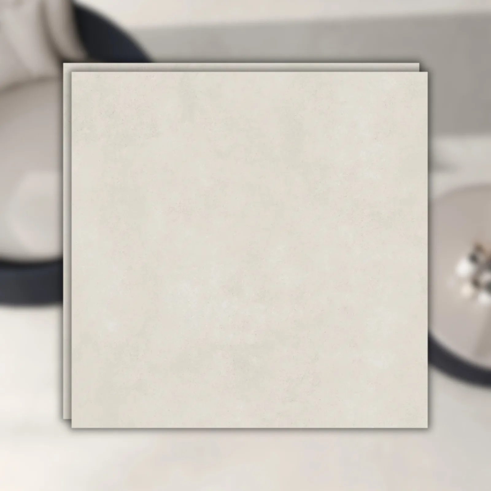 Porcelanato Bege Externo 90x90 Portobello Hit Off White RET "A"