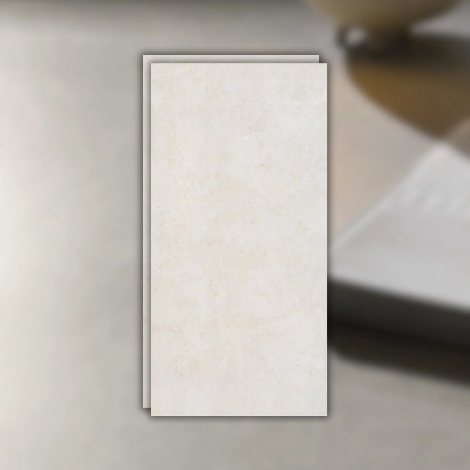 Porcelanato Bege Esmaltado 60x120 Portobello Moonlight Off White RET "A"