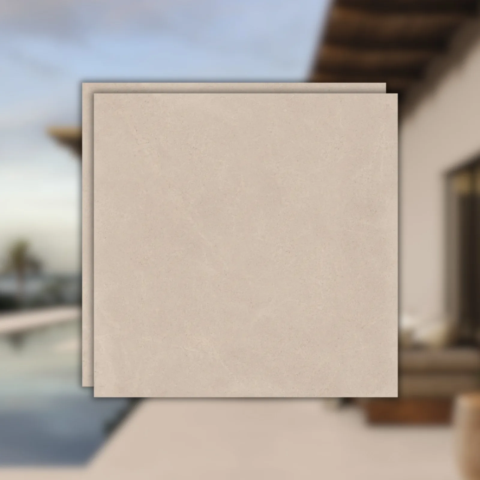 Porcelanato Bege Natural 90x90 Portobello Oasi Duna RET "A"