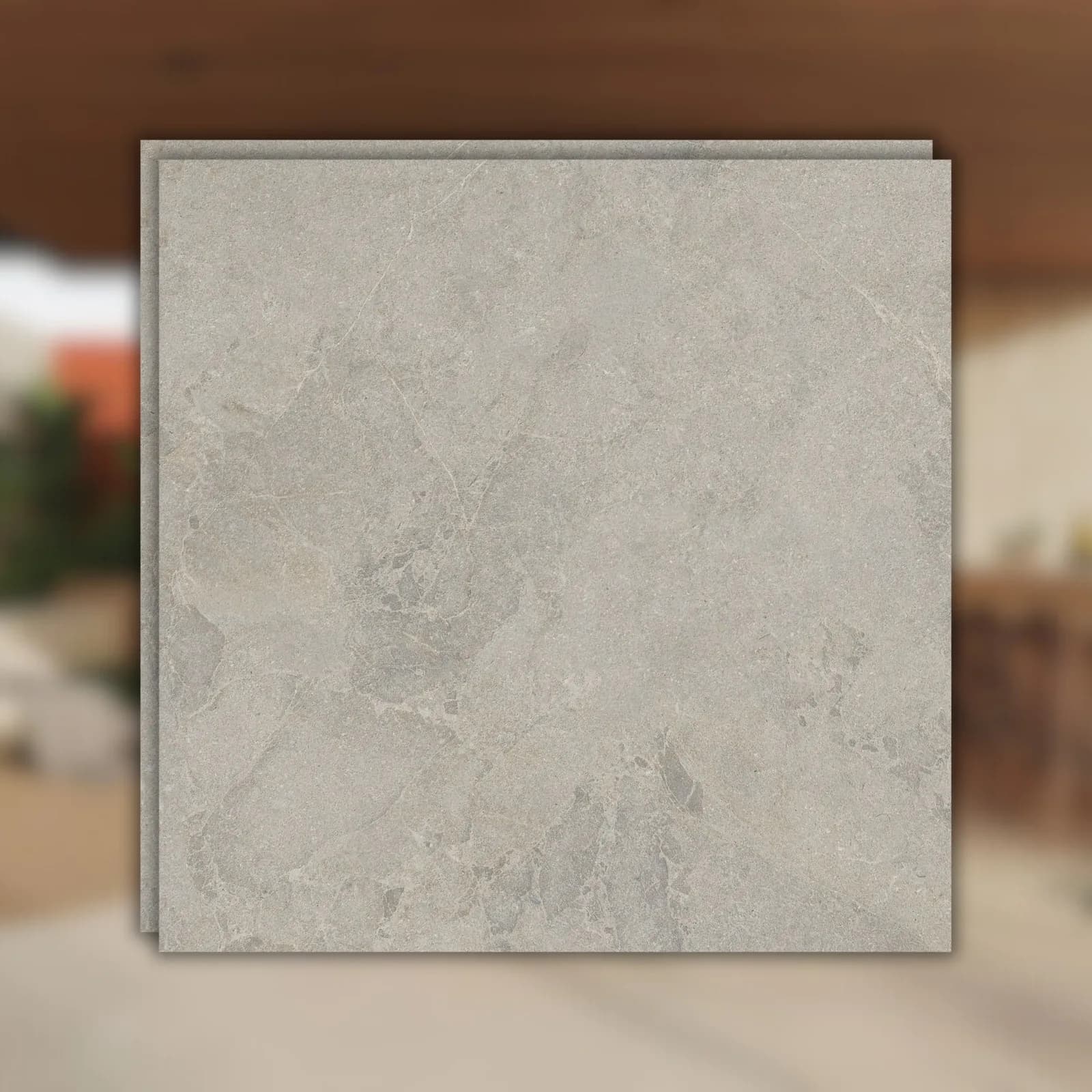 Porcelanto Cinza 90x90 Portinari Verona Sgr Hard "A"