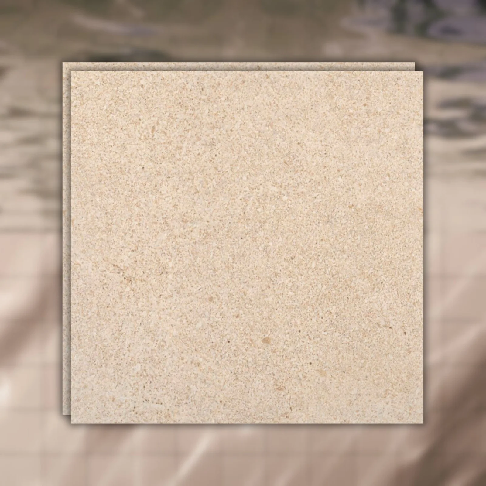 Porcelanato Bege Externo 20x20 Portobello Oasi Duna Bold "A"