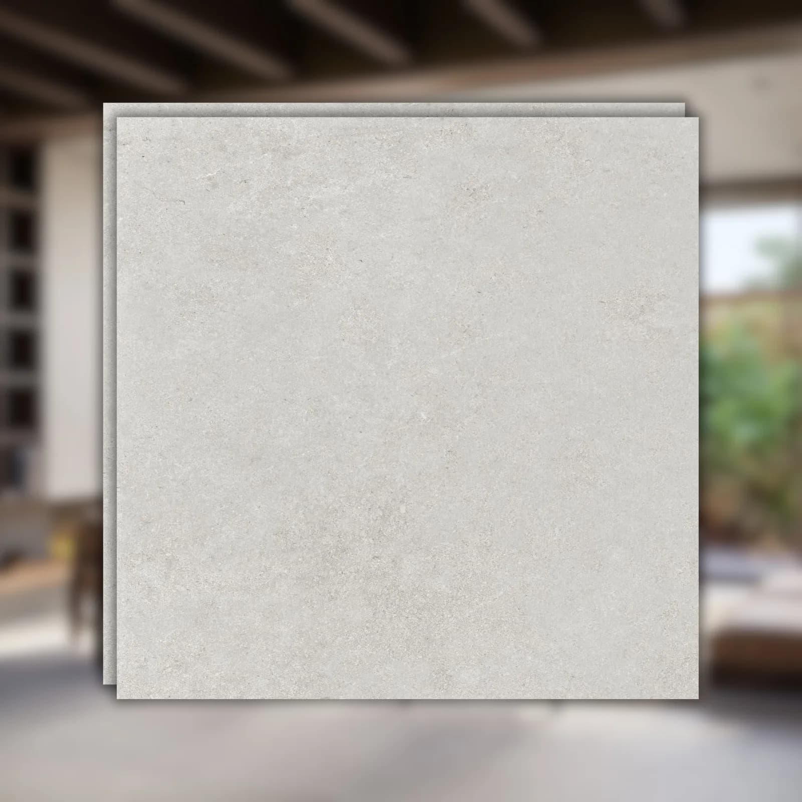 Porcelanato Branco 90x90 Roca Limestone Off Wh Mt RET "A"