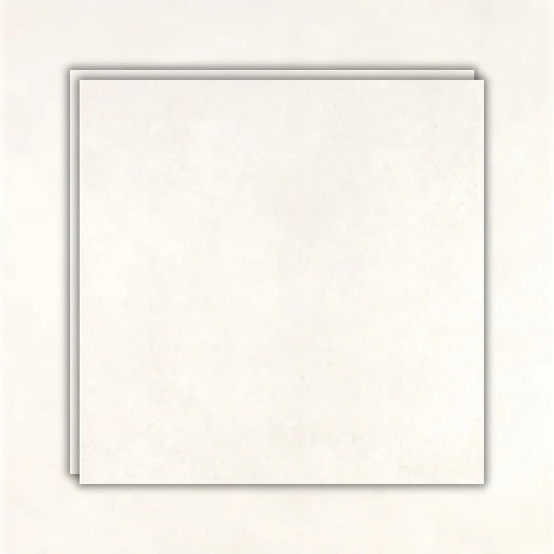 Piso Semi-Grés Bege Matte 45x45 Eliane Ecocemente Off-White Bold "A"