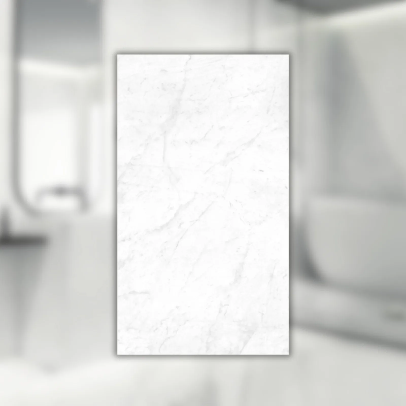 Porcelanato Branco Polido 80,5x140 Villagres Bianco Thassos RET "A"