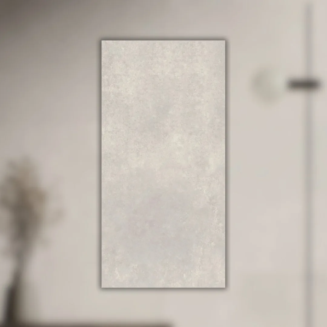 Porcelanato Cinza Esmaltado Natural 60x120 Portobello Nord Ris RET "A"