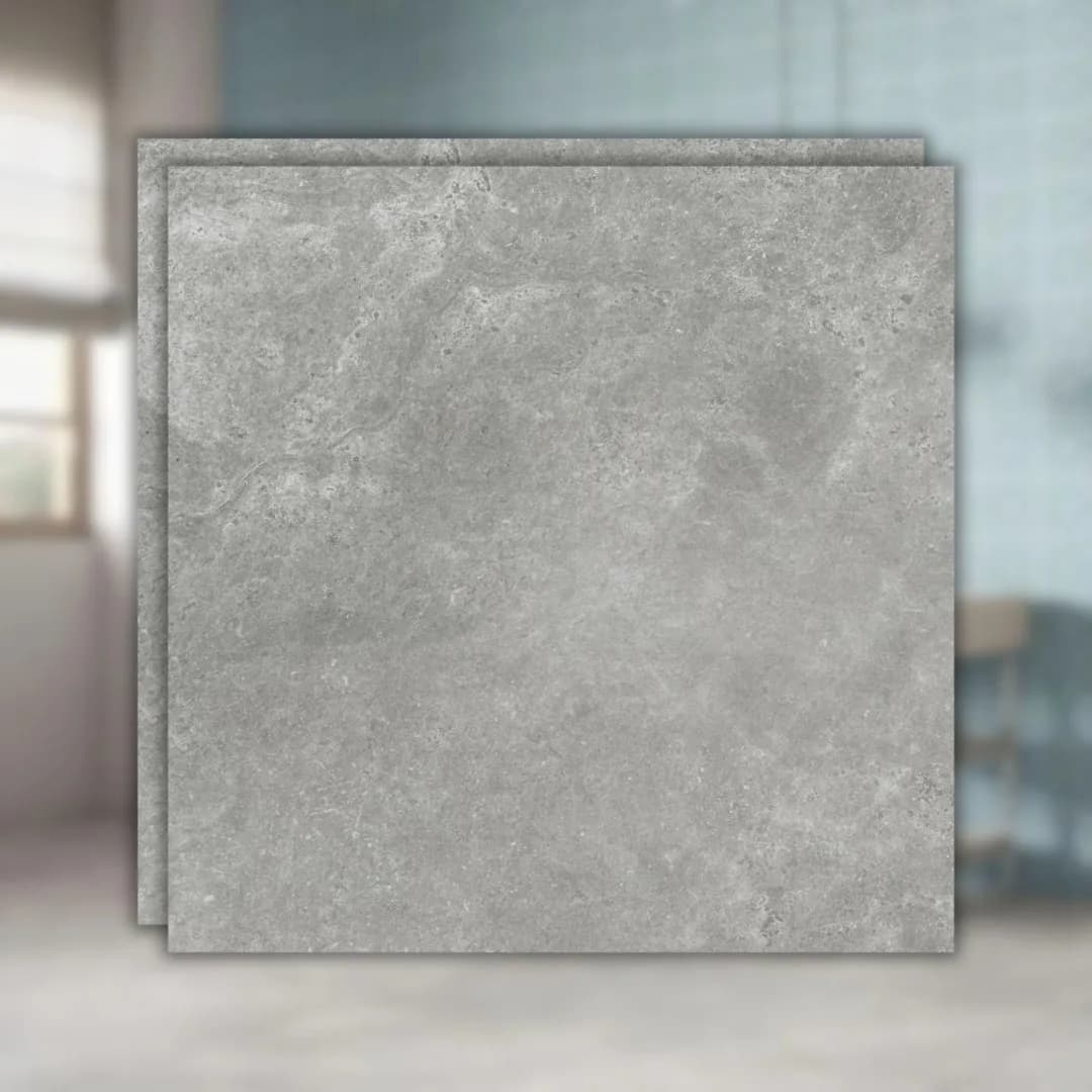 Porcelanato Acetinado Eliane Dolmen 60x60 RET "A" Grafite