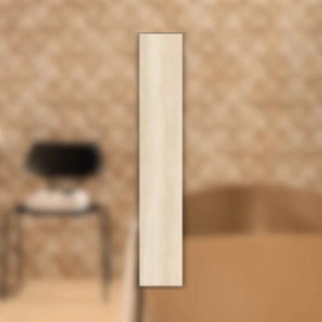 Porcelanato Branco Envelhecido Amadeirado Natural 20x120 Portinari Nordic Ofw RET "A"