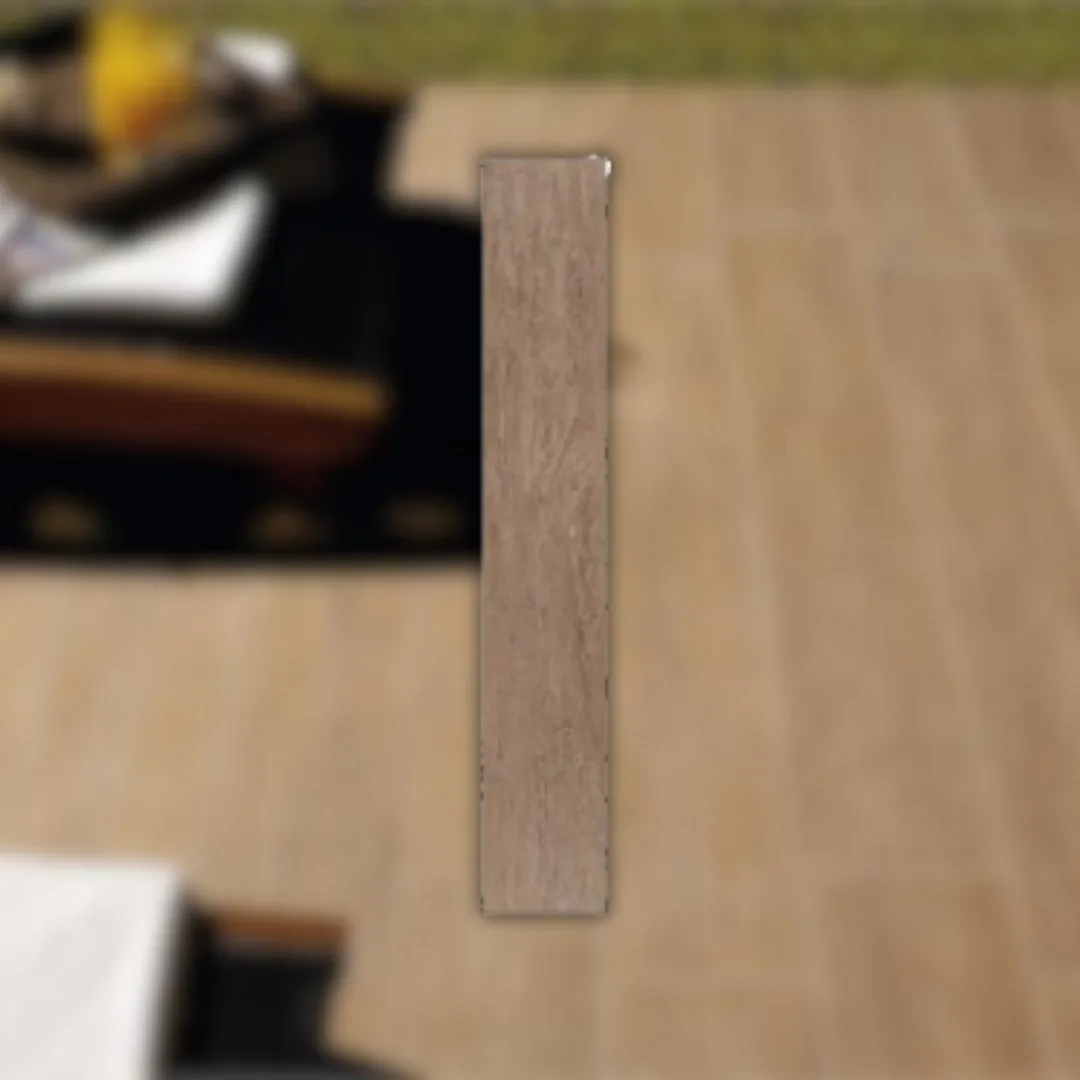 Porcelanato Amadeirado Castanho Natural 20x120 Portobello Peroba Envelhecida RET "A"