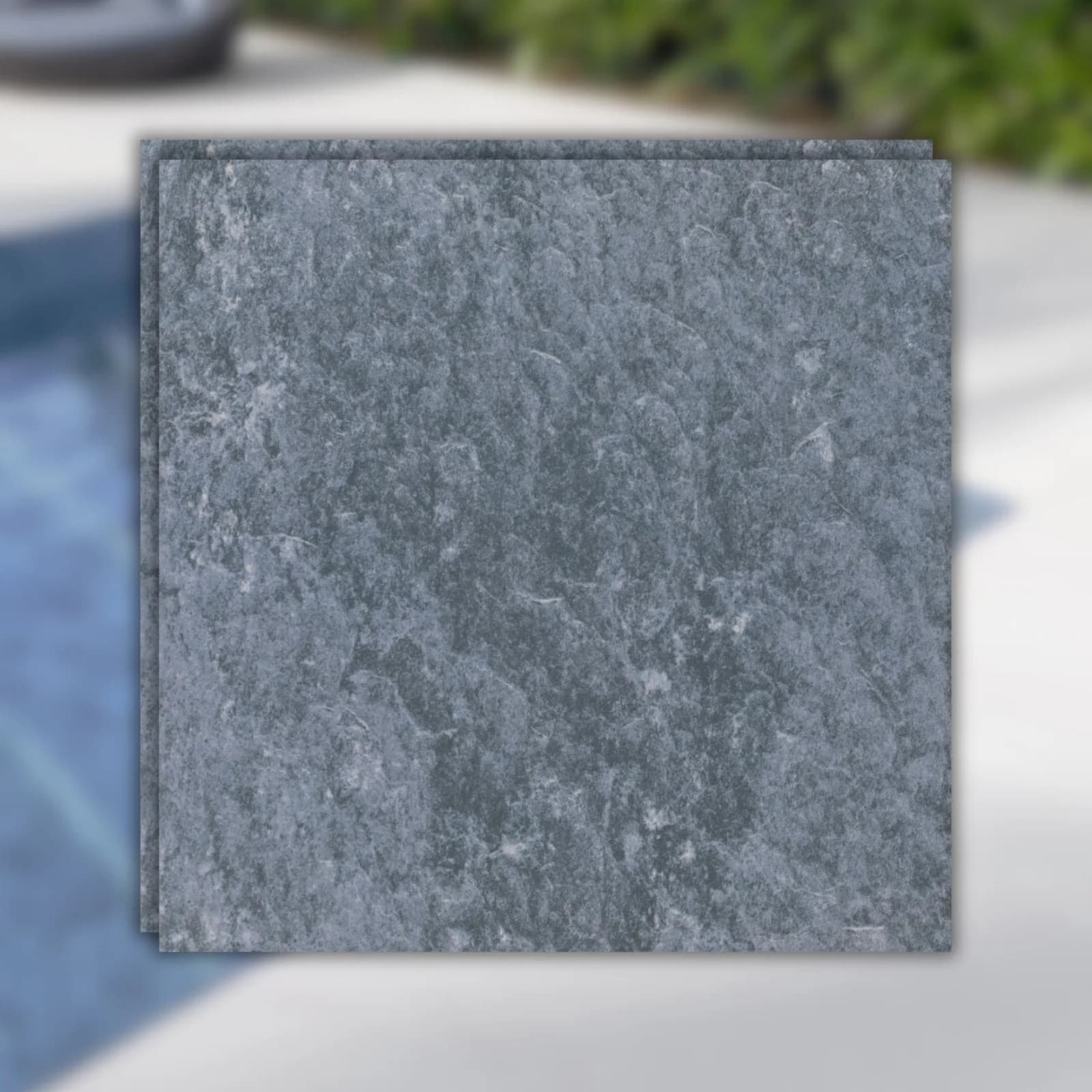 Porcelanato Azul Externo 20x20 Eliane Capri Marine Bold "A"