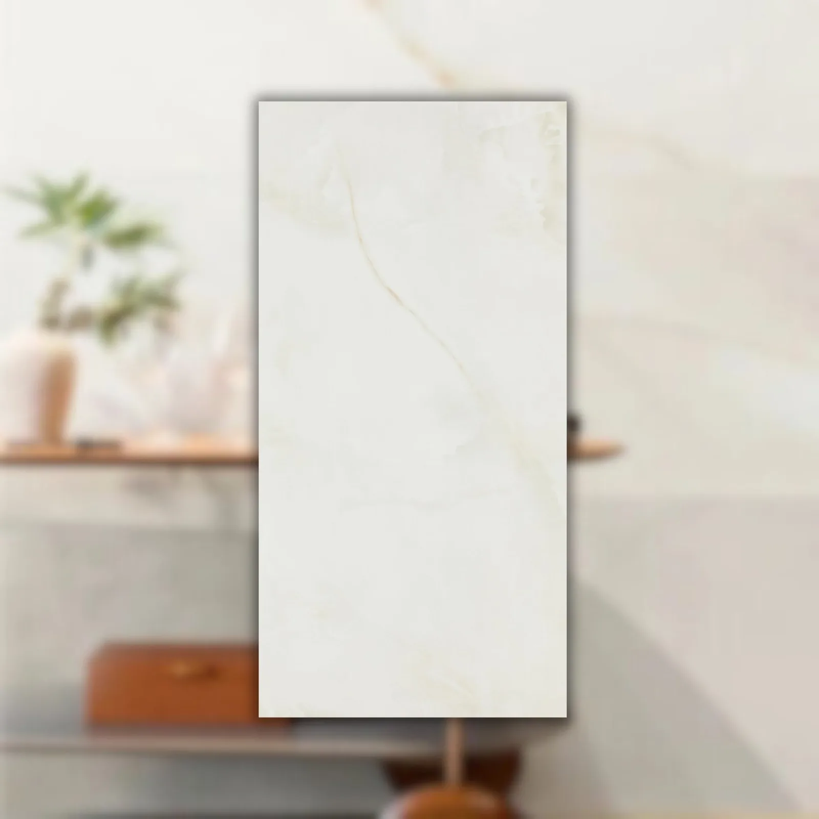 Porcelanato Bege Acetinado 60x120 Eliane Onix Cristallo RET "A"