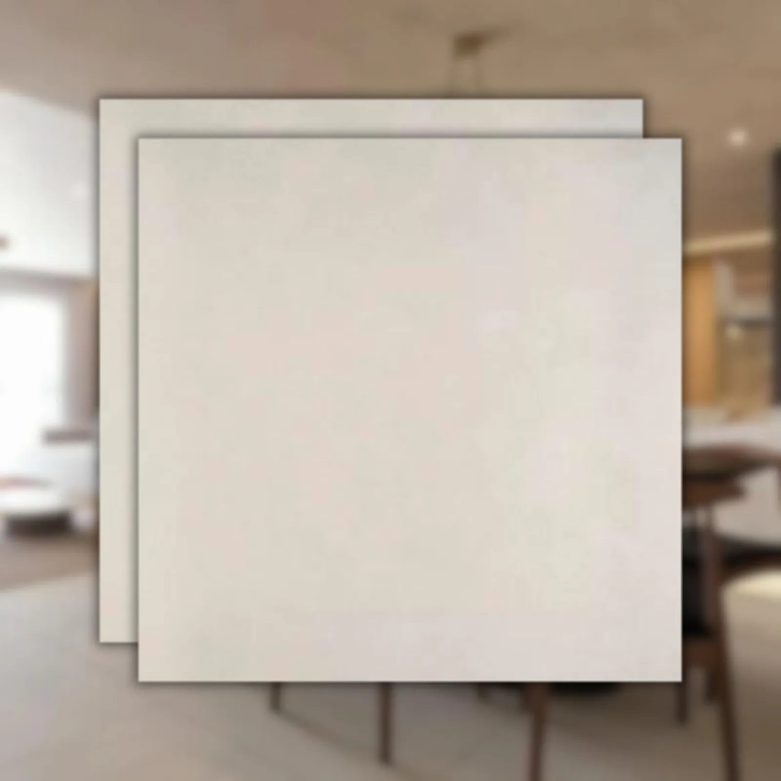 Porcelanato Bege Natural 80x80 Portobello Hit Off White RET "A"