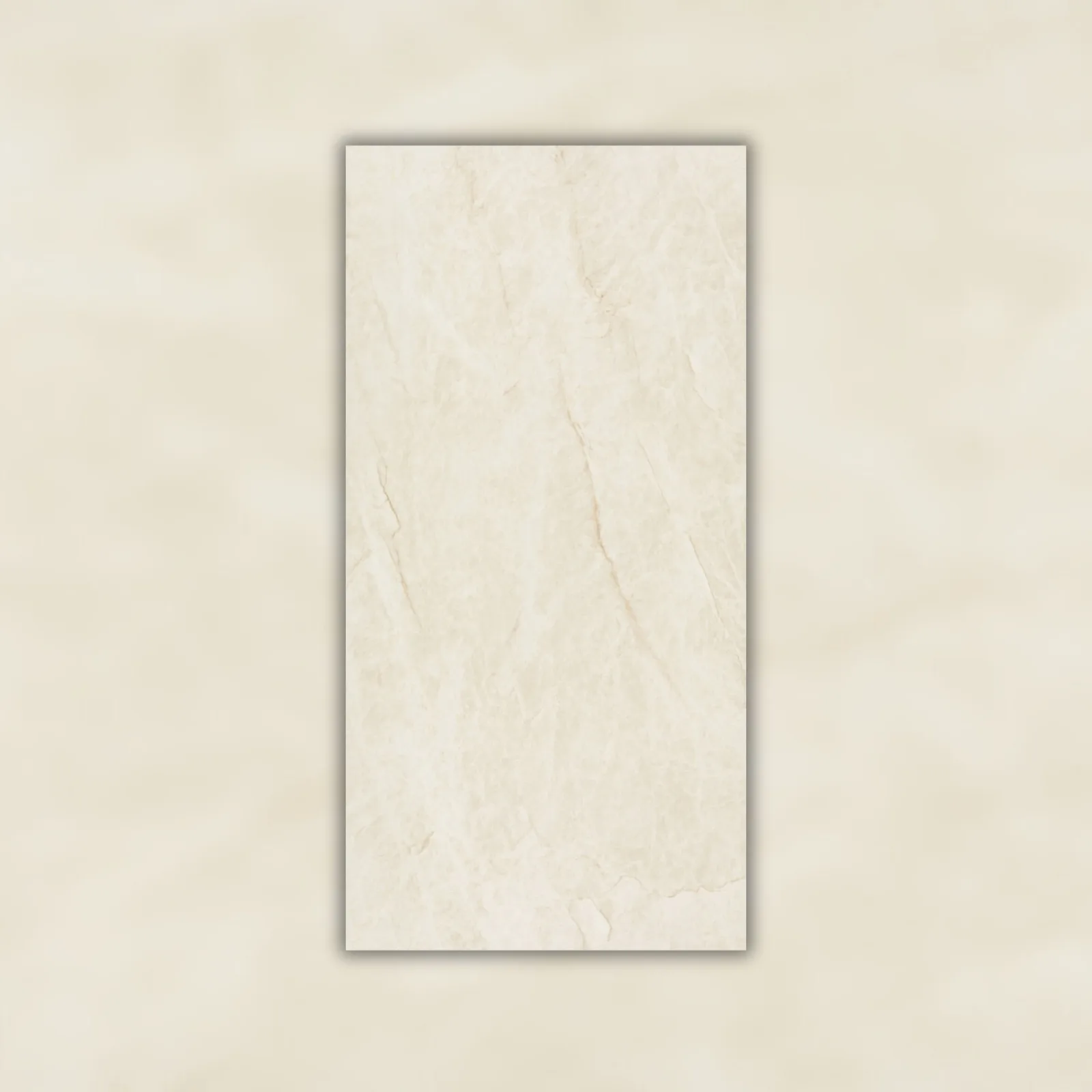 Porcelanato Bege Polido 60x120 Eliane Mahal Marfim RET "A"