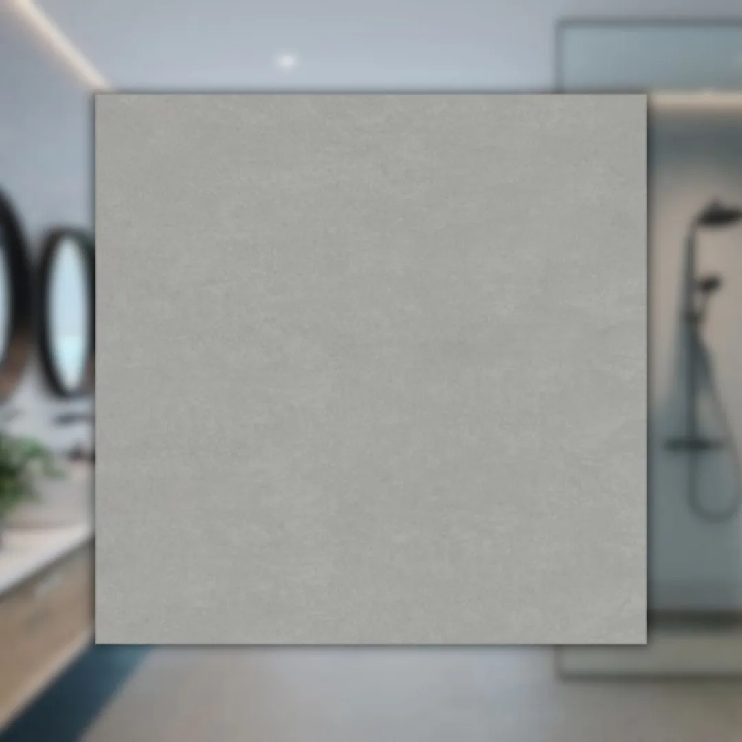 Porcelanato Grafite Acetinado 60x60 Biancogres Cemento RET "A"