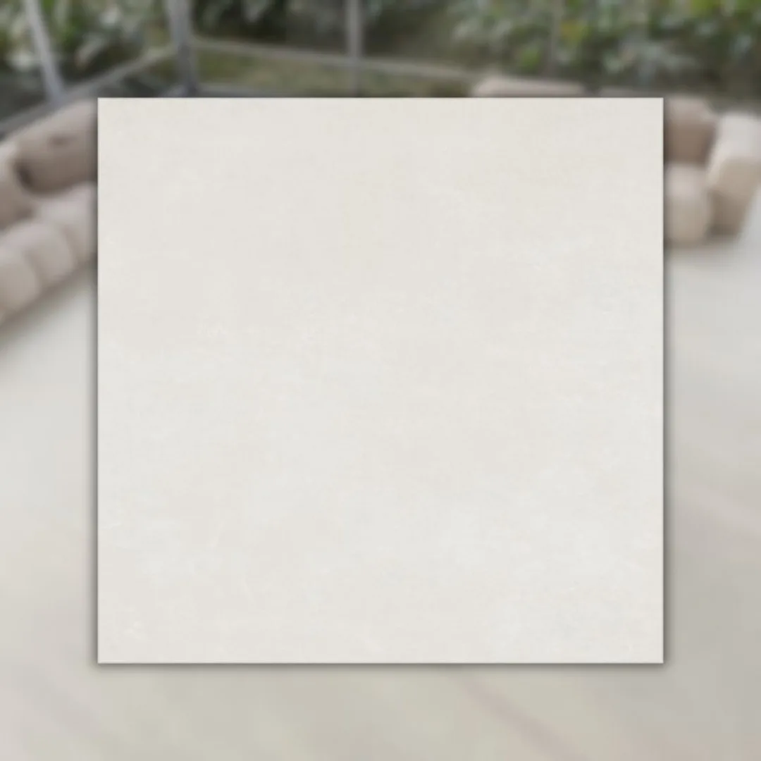 Porcelanato Branco Acetinado 100x100 Biancogres Persia Nebbia Satin RET "A"