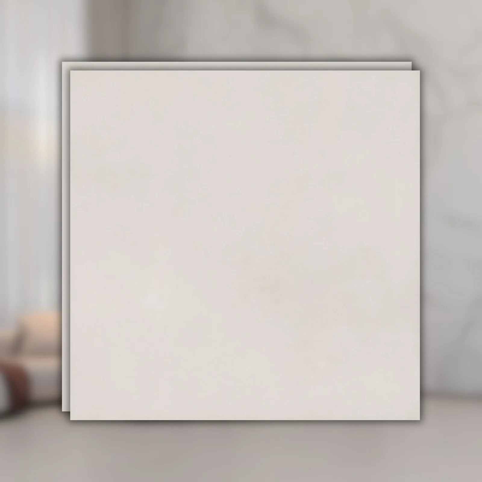 Porcelanato Branco Acetinado 120x120 Eliane Munari RET "A"