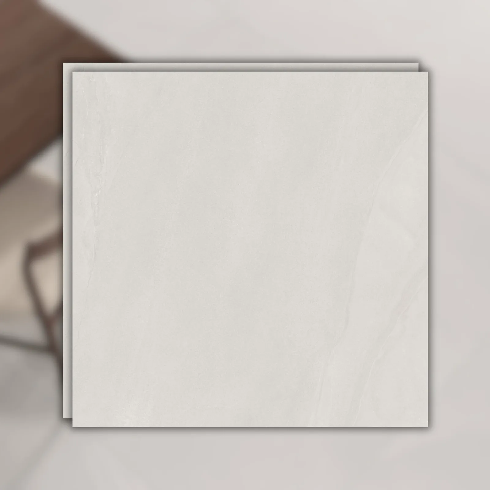 Porcelanato Branco Acetinado 160x160 Eliane Khali RET "A"