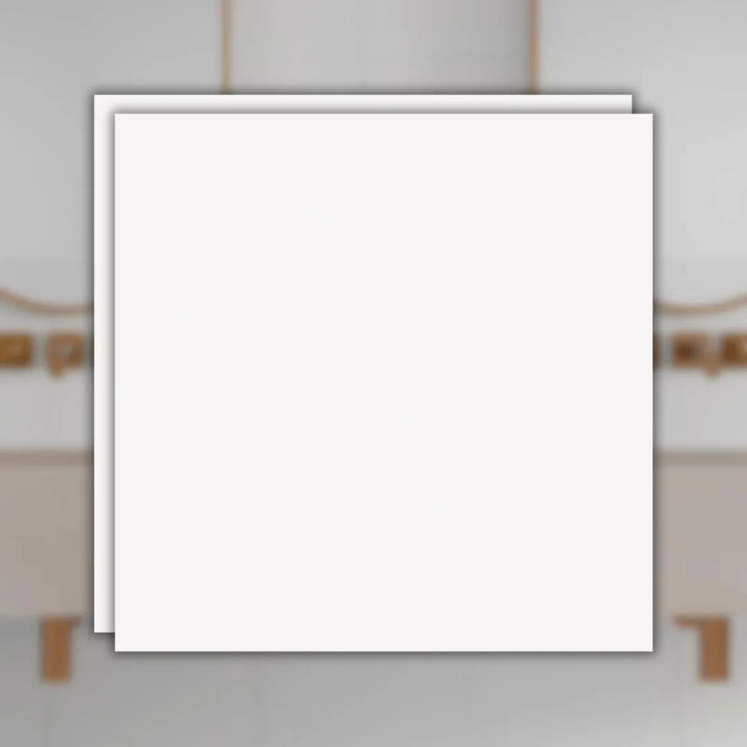 Porcelanato Acetinado Eliane Forma 45x45 "A" Branco