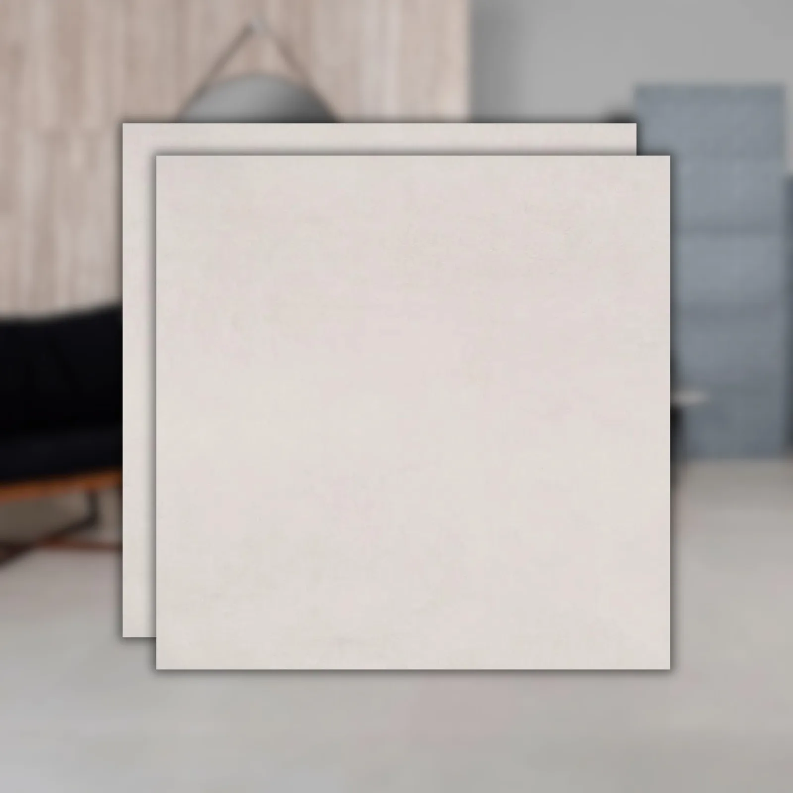 Porcelanato Branco Eliane Munari Branco 90x90 "A" Acetinado