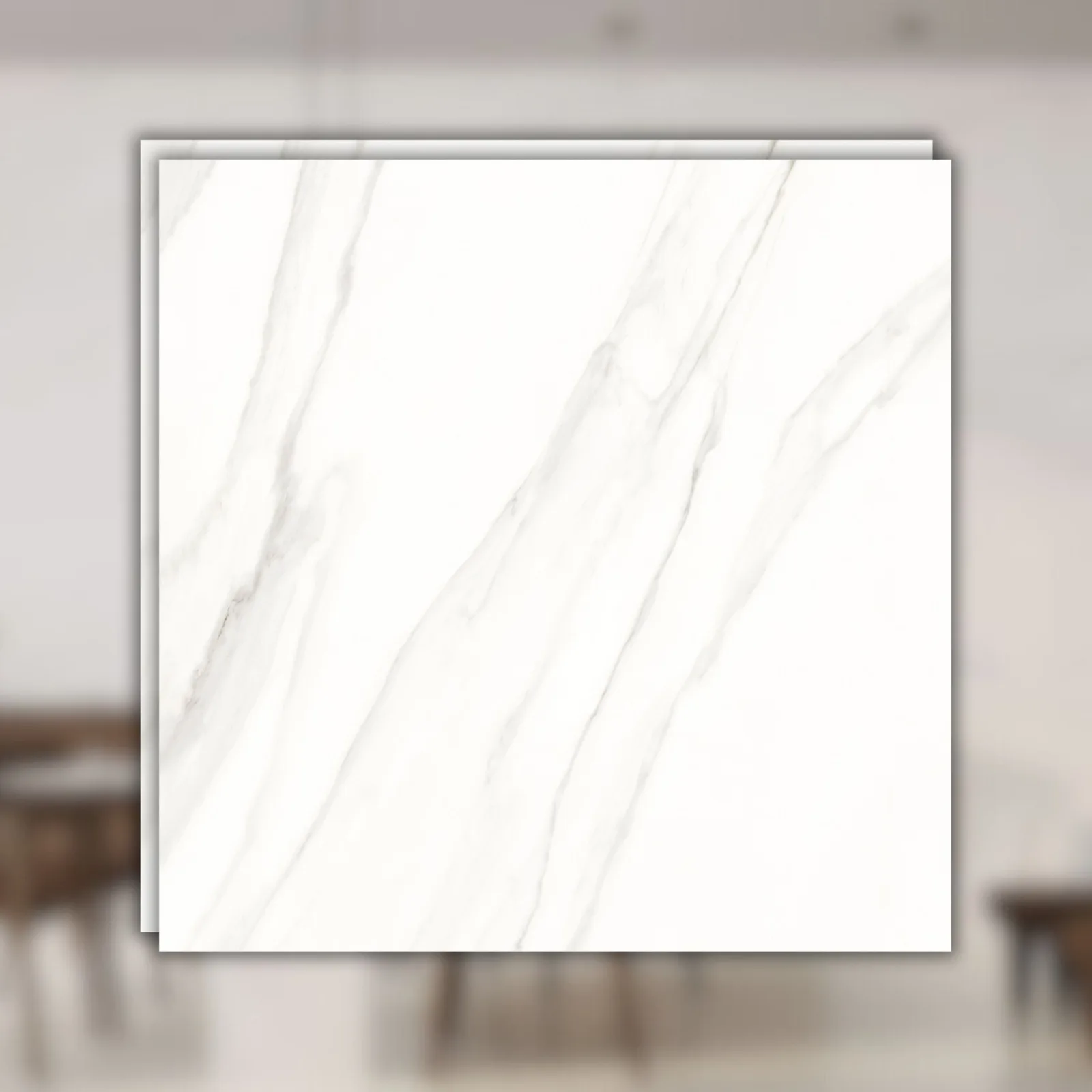 Porcelanato Branco Natural 120x120 Portinari Calacata Wh RET "A"