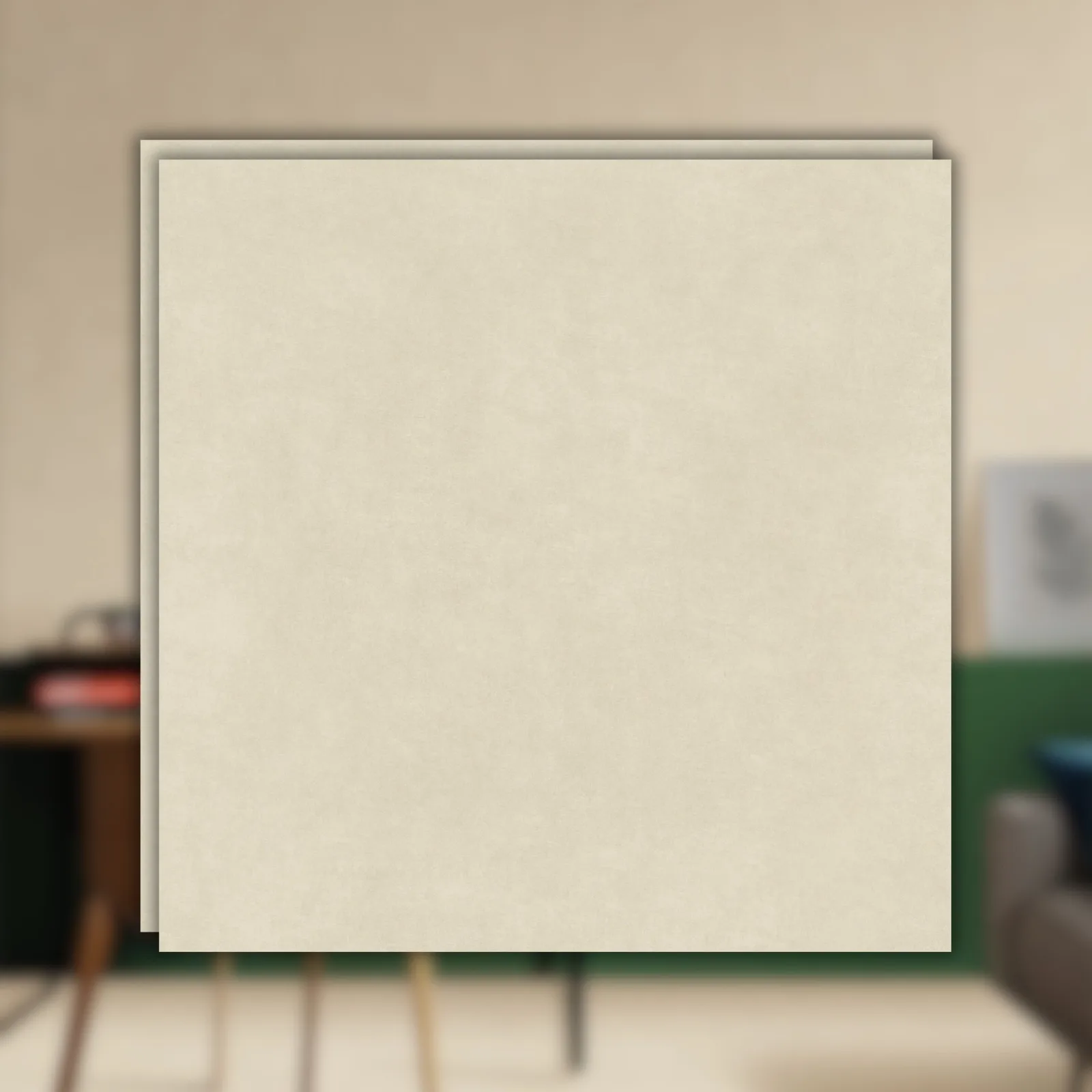 Porcelanato Bege Natural 120x120 Ceusa Urbe Be RET "C"
