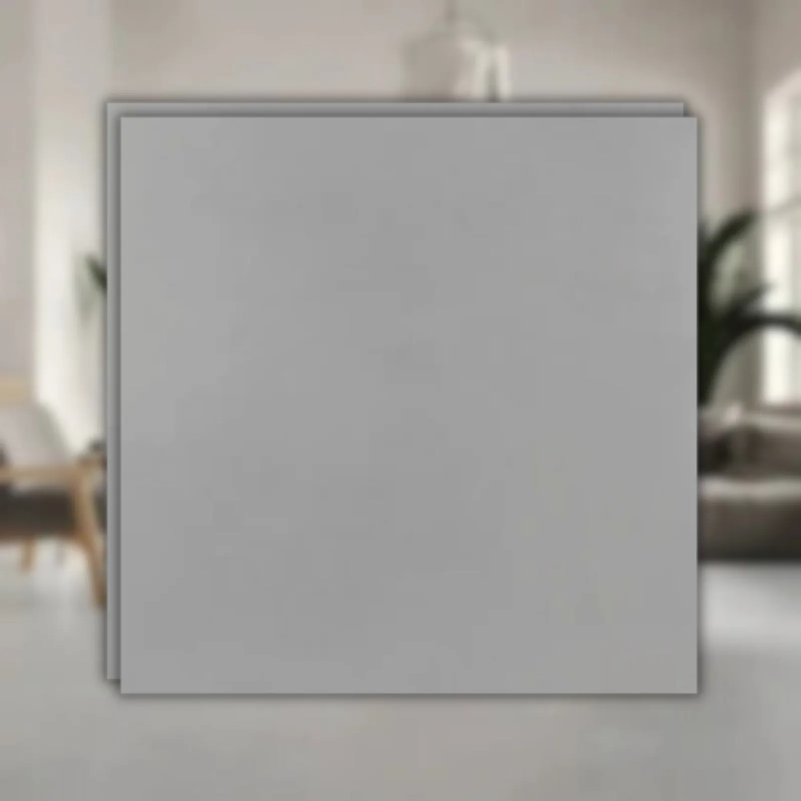Porcelanato Cimento Acetinado 90x90 Incepa LM Pro Concrete Cinza RET "A"