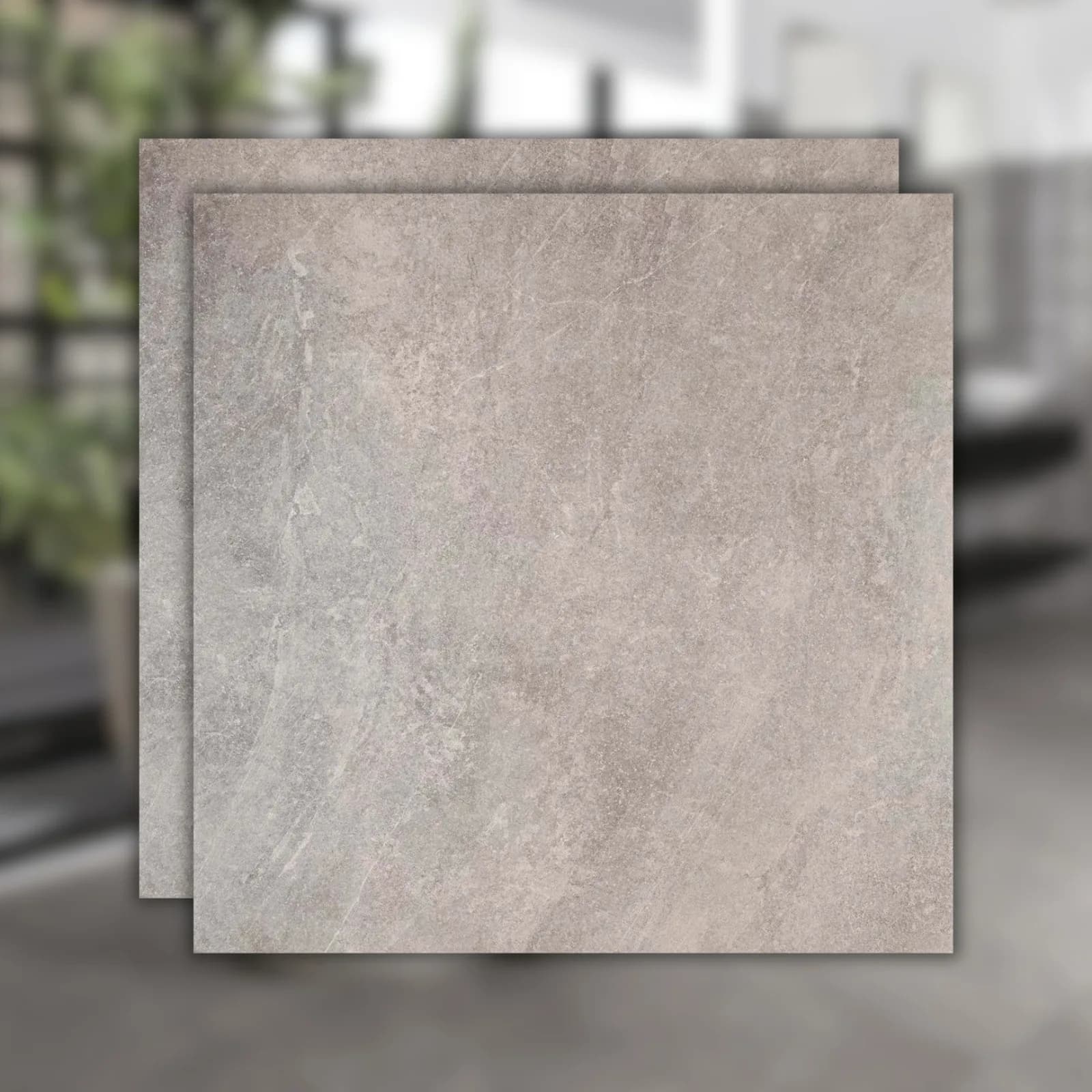 Porcelanato Cimento Externo Portobello Moss Grey 90x90 "A"