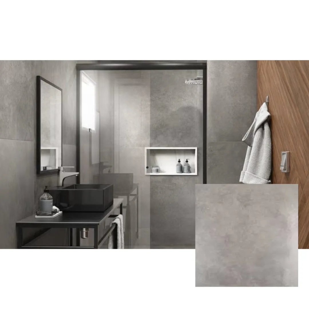 Porcelanato Cimento Externo Portobello Nord 120x120 Cement