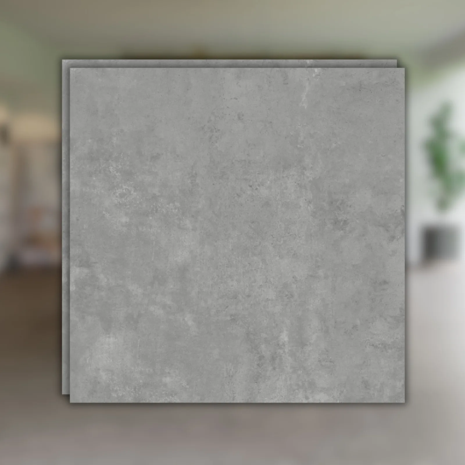 Porcelanato Cinza Acetinado Embramaco Max District 71x71 Gray RET "A"