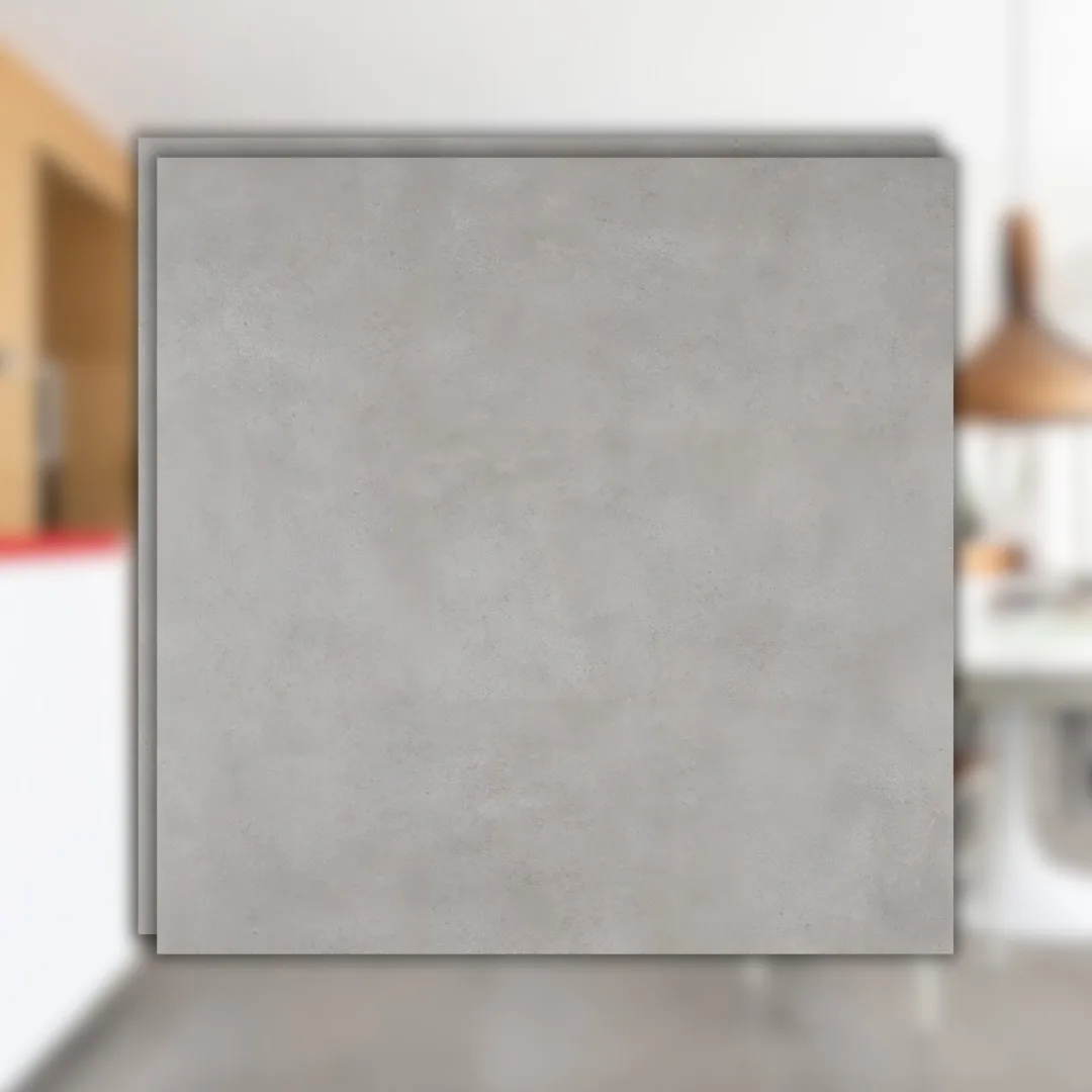 Porcelanato Cinza Natural 80x80 Portobello Space Grey RET "A"