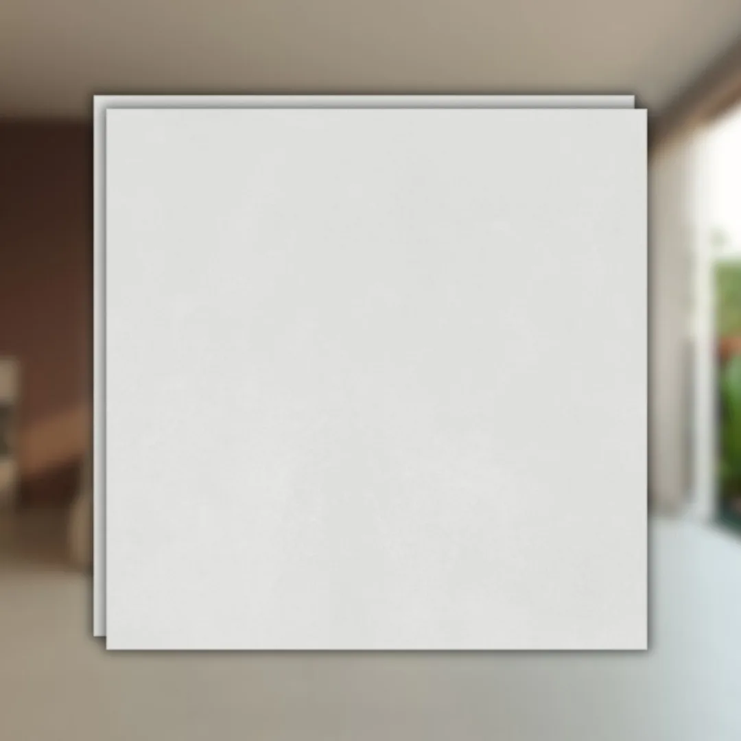 Porcelanato Cinza Acetinado 100x100 Biancogres Brooklyn Nebbia Satin RET "A"