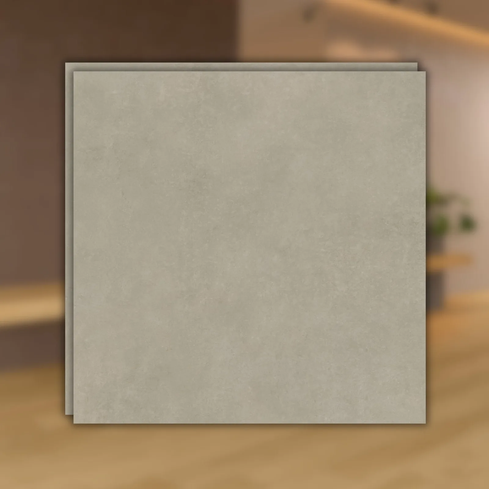 Porcelanato Cinza Acetinado 120x120 Eliane Metropole Portland "A"
