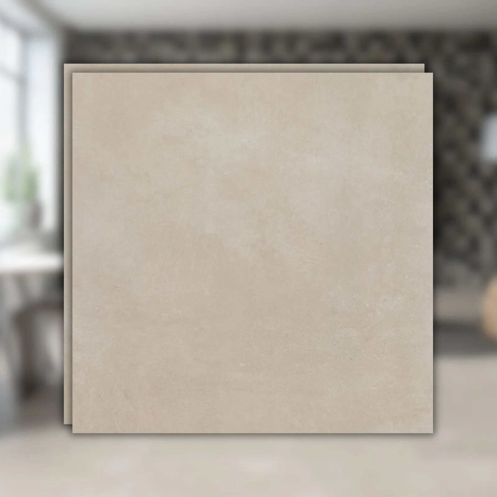 Porcelanato Cinza Acetinado 60x60 Eliane Munari Cimento RET "C"