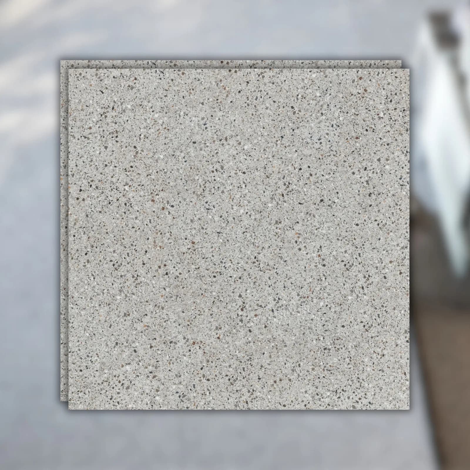 Porcelanato Cinza Acetinado 90x90 Eliane Palladio RET "A"