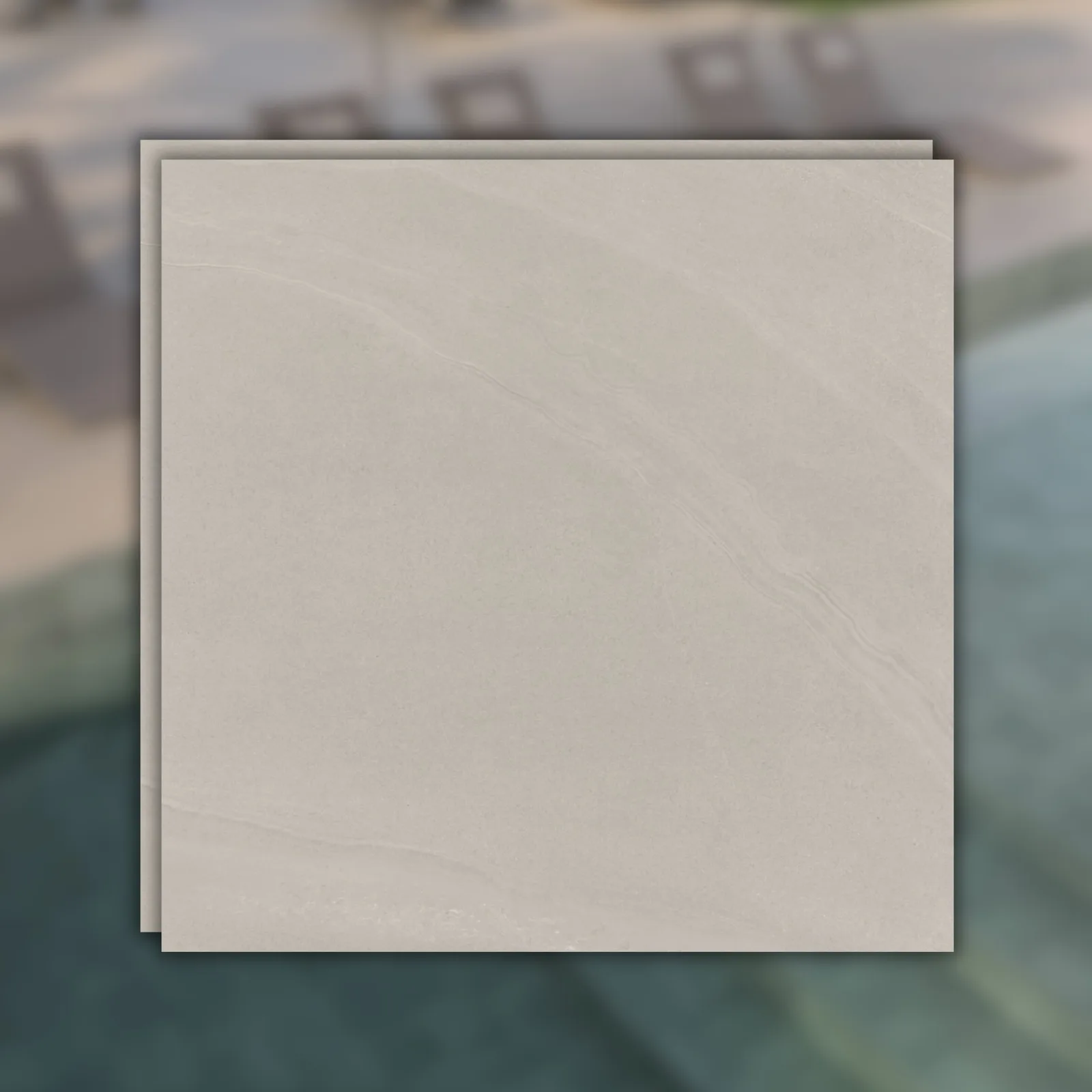 Porcelanato Cinza Externo 120x120 Eliane Khali Gris RET "A"
