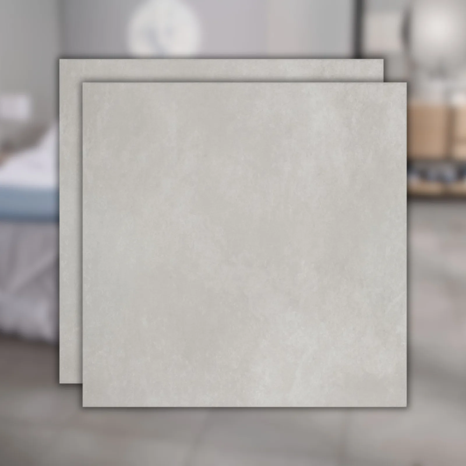 Porcelanato Cinza Natural 60x60 Portobello Cimento Bold "A"