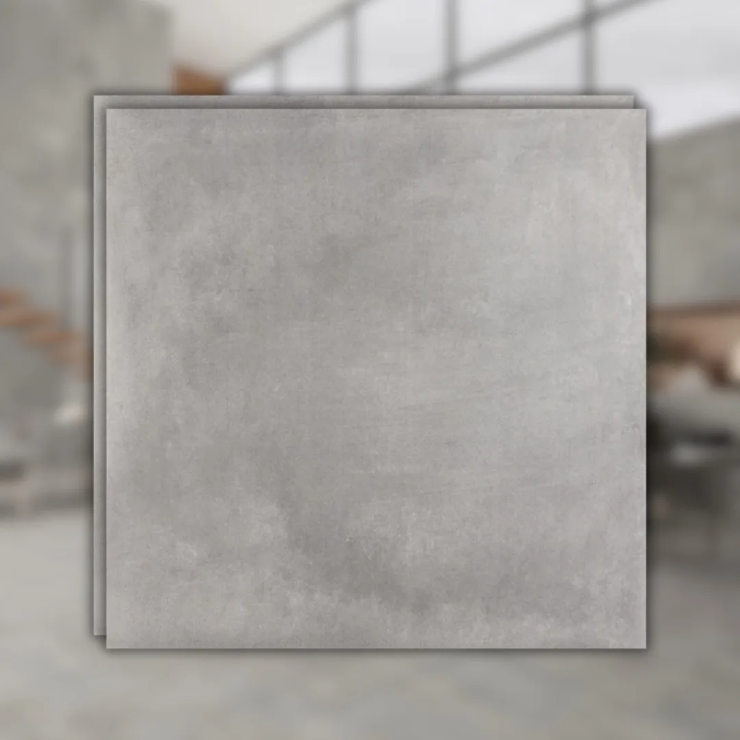 Porcelanato Cinza Natural 90x90 Portobello Nord Cement RET "A"