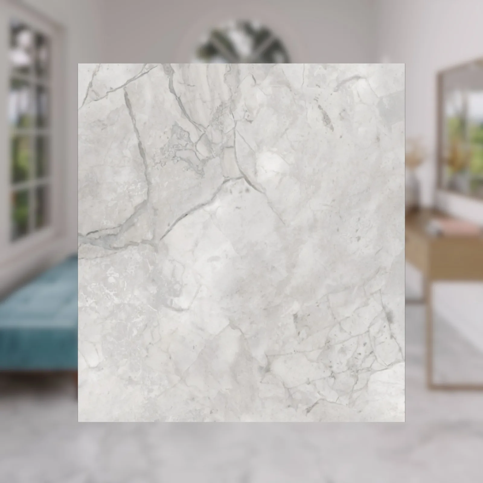 Porcelanato Cinza Polido 60x120 Elizabeth Maxisilver RET "A"