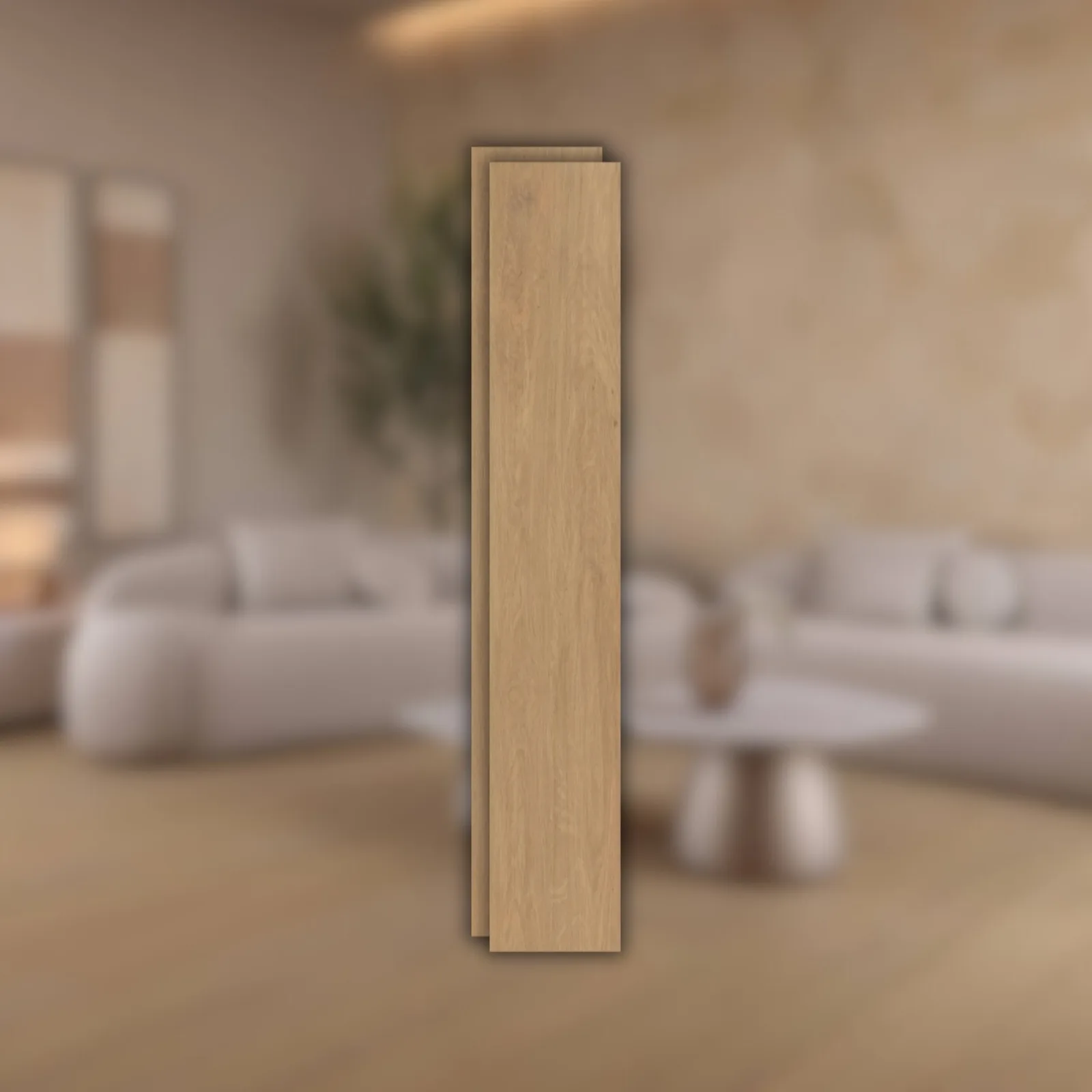 Porcelanato Eliane Bali 19,7x120 "A" Camel Acetinado