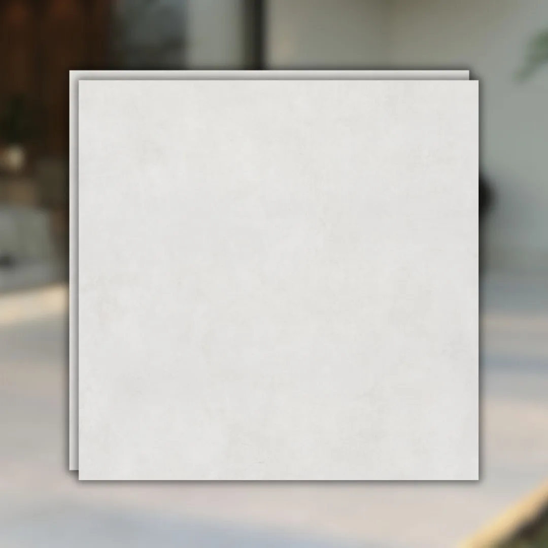 Porcelanato Cinza Acetinado 120x120 Eliane Sampa Off Whitte RET "A"