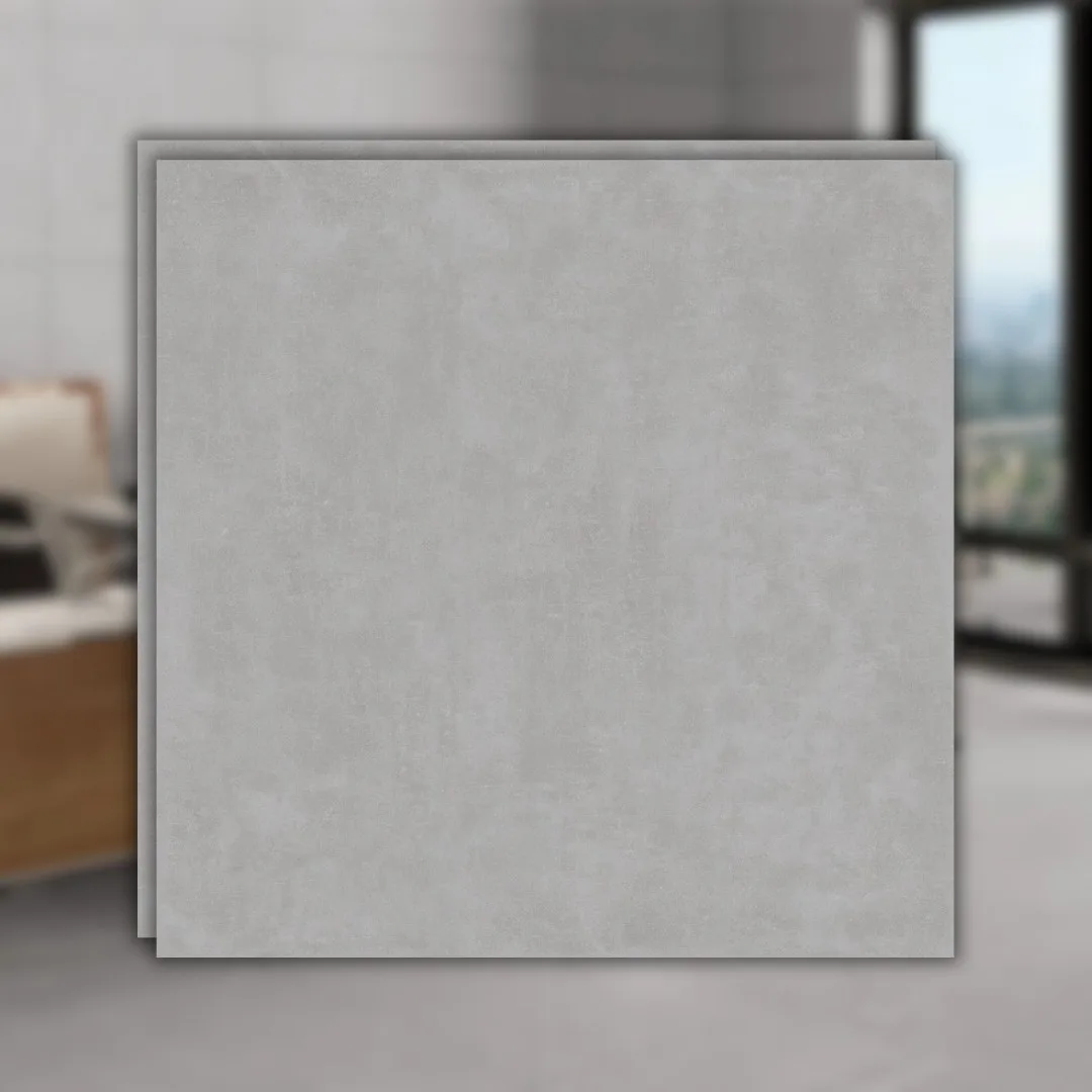 Porcelanato Grafite Esmaltado 72x72 Via Rosa Metrópole RET "C"