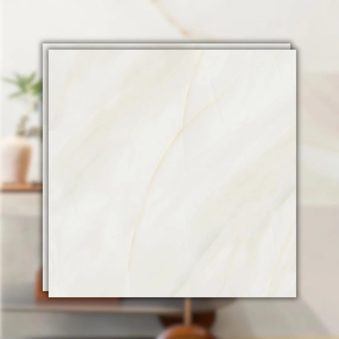 Porcelanato Marmorizado Acetinado Eliane Ônix Cristal 120x120 RET "A"