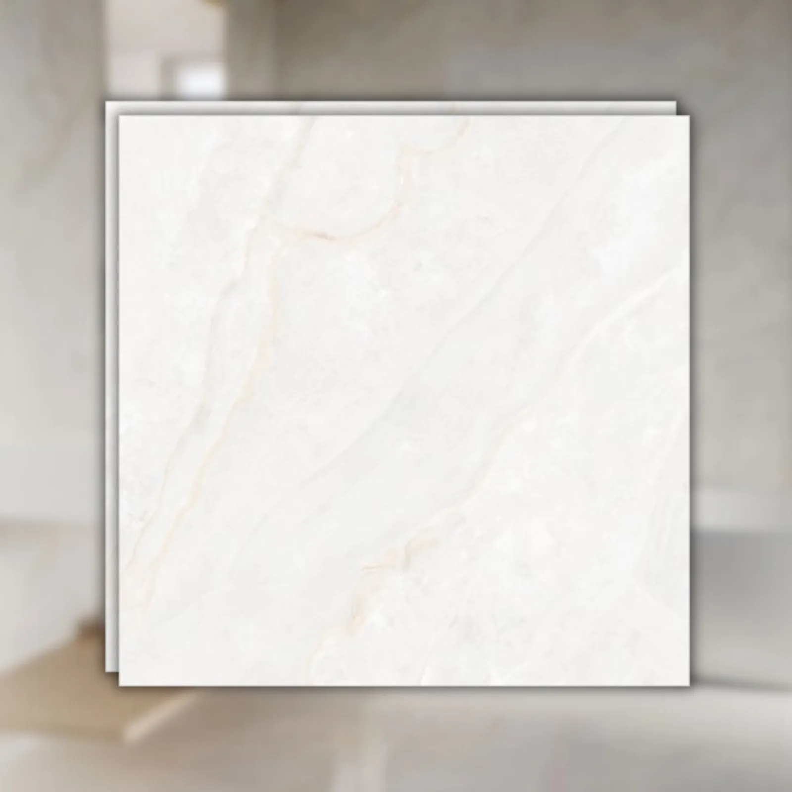Porcelanato Biancogres Onix Reale Bianco Velvet 100x100 RET "A"