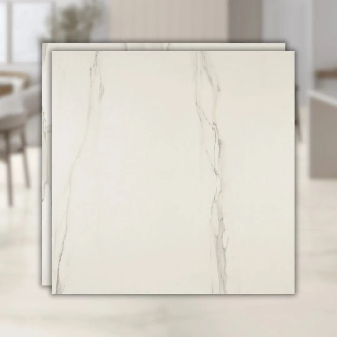 Porcelanato Natural Portobello Charleston 90x90 RET "A" Branco