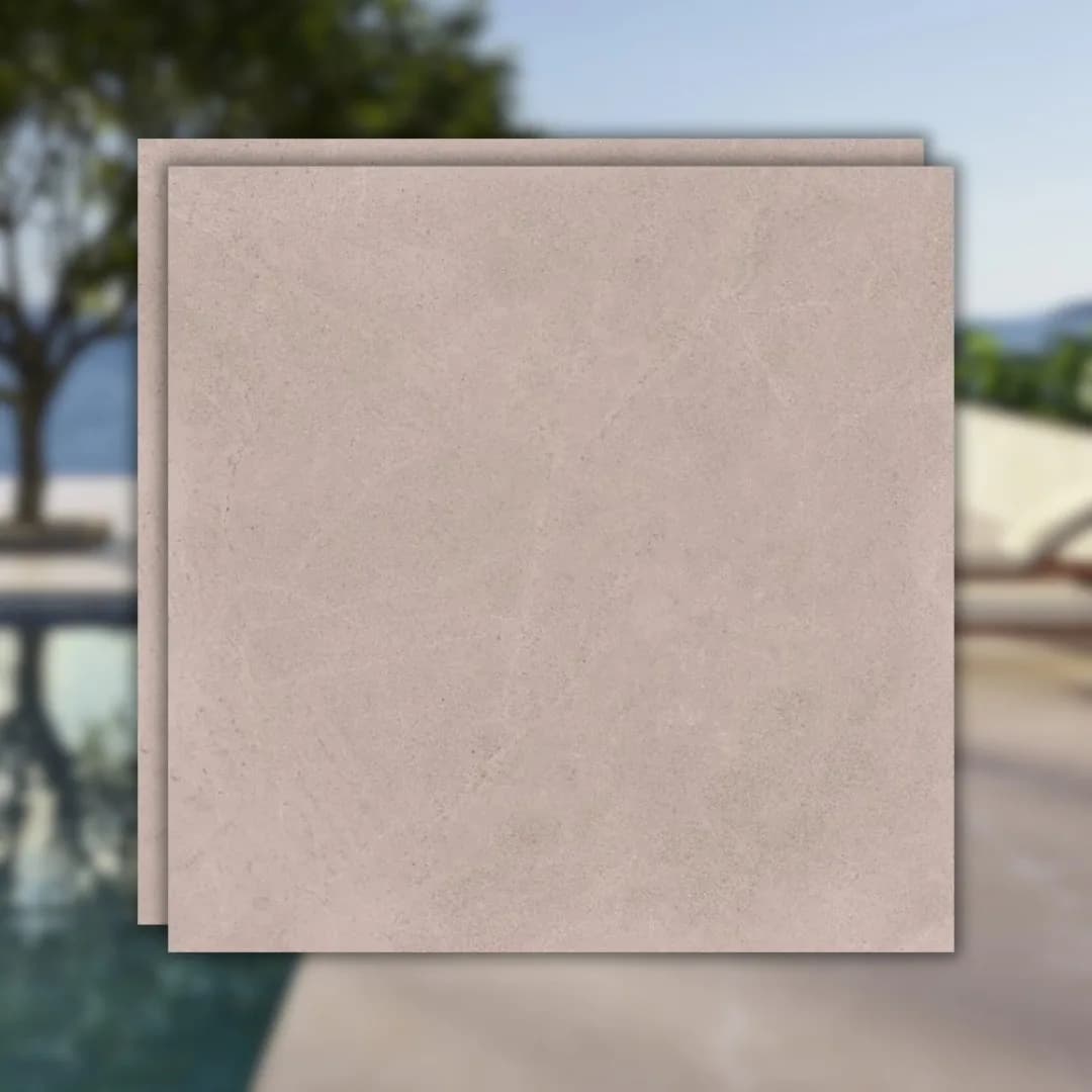 Porcelanato Natural Portobello Oasi 90x90 RET "A" Roccia