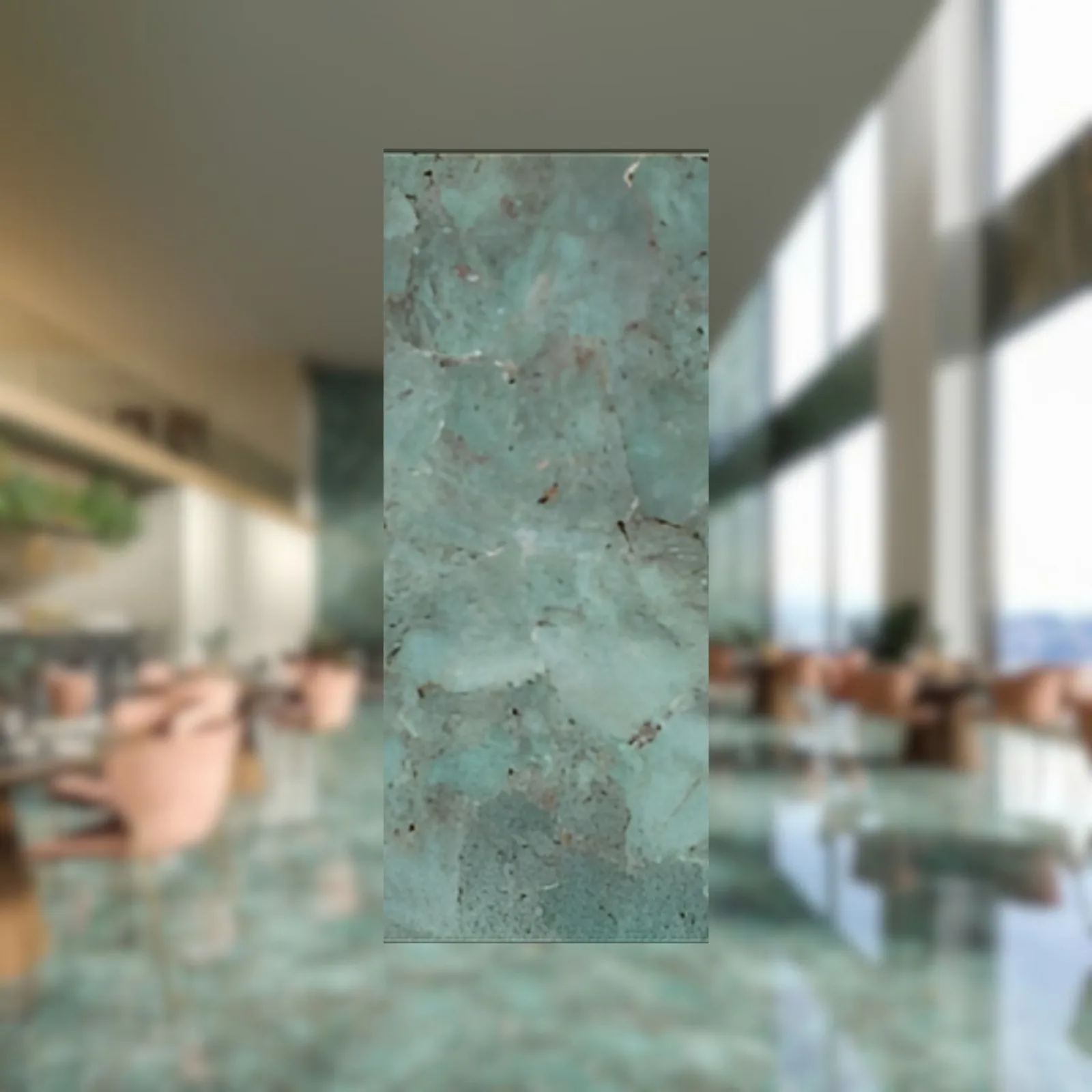 Porcelanato Polido 90x180 Biancogres Amazonita Real Lux RET "A"